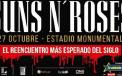 Concierto de Guns N´ Roses: La meta es el 'sold out'