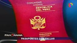 Pasaportes biométricos: denuncian que tienen estos errores