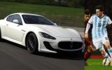 Maserati Gran Turismo MC Stradale: El argentino Lionel Messi es el para muchos el mejor futbolista del mundo. Entre los lujos que se da "La Pulga" encontramos este espectacular Maserati equipado con un motor V8 de 460 HP y 303 km/h.