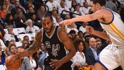 Spurs aplastaron a Warriors 129 a 100 en arranque de la NBA