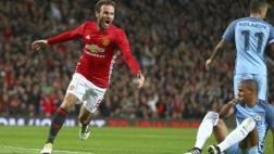 Manchester United ganó 1-0 al City y avanzó en Copa de la Liga