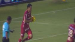 Universitario: Hernán Rengifo descontó con este tiro de penal