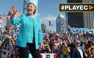 Hillary Clinton pasó su cumpleaños haciendo campaña en Florida