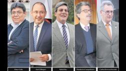Los candidatos del Congreso al directorio del BCR