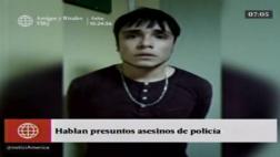 'Raqueteros' sospechosos de matar a PNP negaron así el crimen