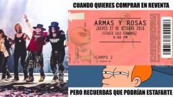 PNP da consejo a quienes van a concierto de Guns N' Roses