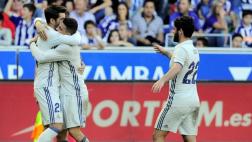 Real Madrid goleó 4-1 al Alavés con hat-trick de Cristiano