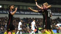 Manchester City aplastó 4-0 a West Bromwich por Premier League