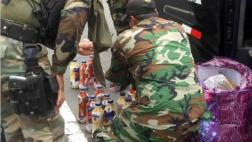 Loreto: camuflan 12 kilos de droga en envases de yogurt