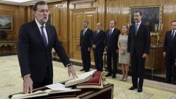 España: Rajoy jura mandato "con lealtad y responsabilidad"