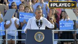 Obama instó a hombres cuestionar el sexismo y votar por Clinton