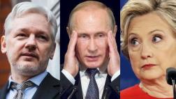 Assange exculpa a Rusia del ataque cibernético contra Clinton