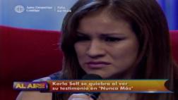 MIMP acoge a Karla Solf al reiterar que Ronny García la golpeó