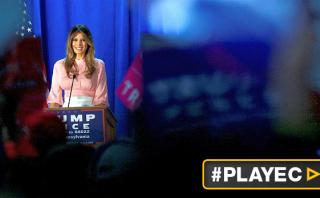 Melania Trump: "Seré una defensora de las mujeres y los niños"