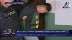 Callao: Dos 'raqueteros' cayeron con modernas armas