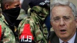Colombia: ELN pide incluir a Álvaro Uribe en diálogos de paz