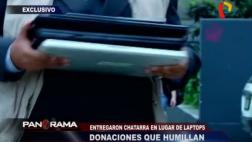 Pronabec donó laptops 'cascarón' a colegios de bajos recursos