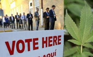Marihuana e impuestos: Temas que también se votarán en EE.UU.