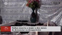 Hallan muerta a mujer desaparecida y acusan a su ex pareja