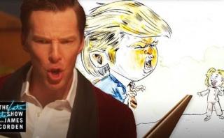 YouTube: Benedict Cumberbatch relata un "cuento de elecciones"