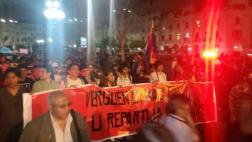 Así fue la marcha contra designación de Rey y Chlimper para BCR