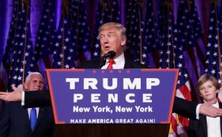 Donald Trump: "Estarán muy orgullosos de su presidente"