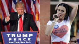 Katy Perry llama a la revolución tras triunfo de Donald Trump