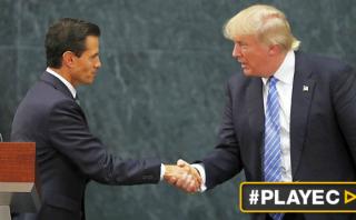 Peña Nieto saludó a Trump: "México y EE.UU. son amigos"