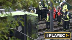 Tren se descarriló en Londres: 7 muertos y más de 50 heridos