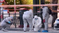 Atentado contra embajada francesa en Atenas deja policía herido