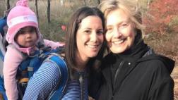 Clinton reaparece en un bosque tras aceptar derrota ante Trump