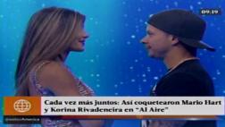 Korina Rivadeneira sobre Mario Hart: "La estamos pasando bien"