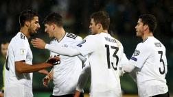Alemania aplastó 8-0 a San Marino con hat-trick de Gnabry