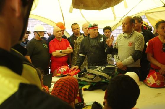 Bomberos y serenos de San Borja se preparan ante emergencias
