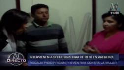 Arequipa: 9 meses de prisión preventiva por secuestro de bebe