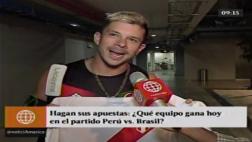 Perú vs. Brasil: 'guerreros' hacen sus pronósticos del partido
