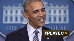 Barack Obama: Le dejamos un país en "buena forma" a Trump