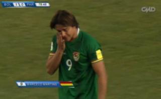 Así fue el gol de Bolivia que favorece a Perú en la tabla