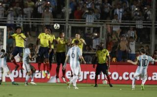 Lionel Messi anotó golazo a Colombia y lo celebró con furia