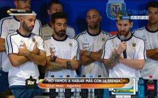 Lionel Messi anunció veto a la prensa argentina por esta razón