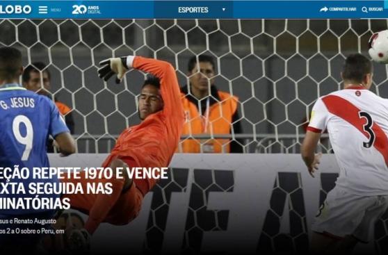 Selección: ¿Qué dijo la prensa de Brasil del triunfo ante Perú?