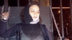 Se encadenó en el MIMP para pedir que agresor le devuelva hijos