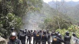 Machu Picchu: un agente herido en enfrentamiento con moradores