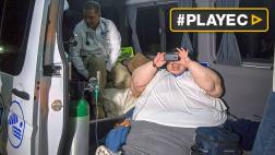 Hombre más gordo del mundo inicia lucha contra su obesidad