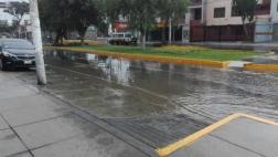 La Molina: aniego afectó a vecinos de Av. Corregidor