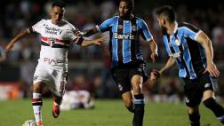 Sao Paulo empató ante Gremio con Christian Cueva en el campo