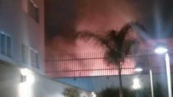 Surquillo: incendio consumió local de la Av. Tomás Marsano