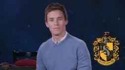 YouTube: Eddie Redmayne defiendió el orgullo de los Hufflepuff