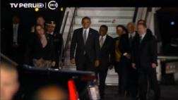 APEC: Barack Obama, presidente de Estados Unidos, llegó a Lima