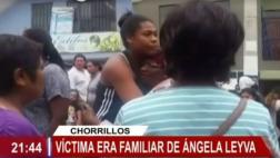 Chorrillos: sobrina de Ángela Leyva murió atropellada